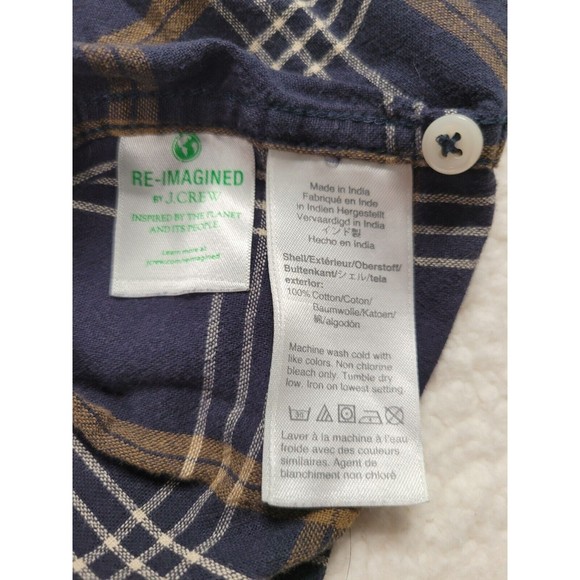 [199] J Crew Button Up Flannel - Picture 3 of 7